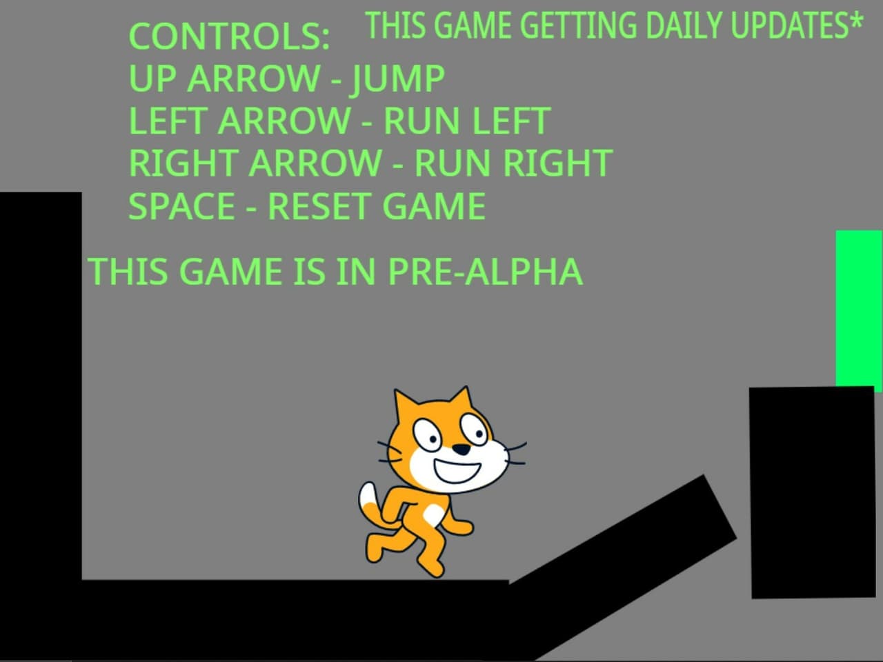 Platformer Game by takometer. First Release