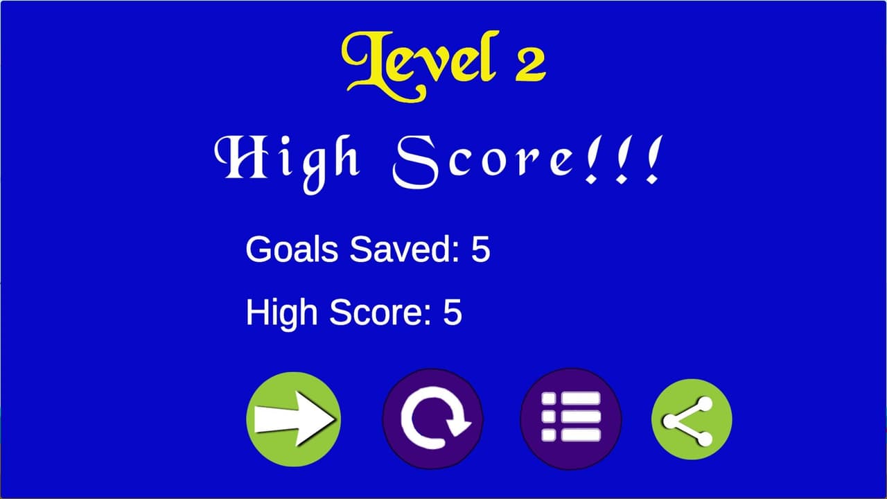 Goalkeeper Training Game screenshot 4
