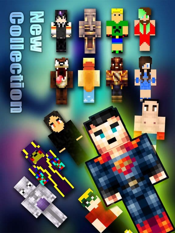 Skin.s Booth for PE - Pixel Texture Simulator & Exporter for Mine.craft Pocket Edition Pro screenshot 2