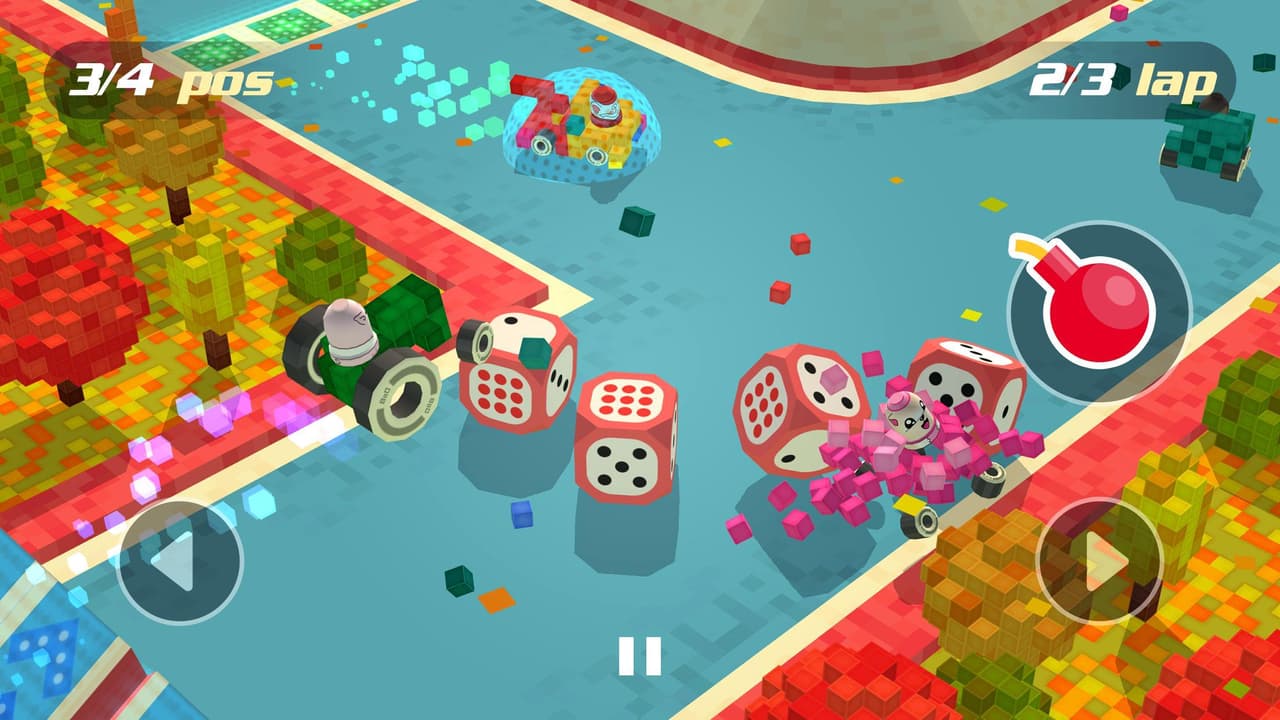 Blocky Racing (itch) screenshot 2