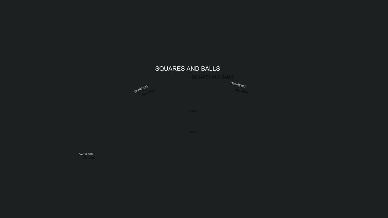 Squares and balls (pre-Alpha)