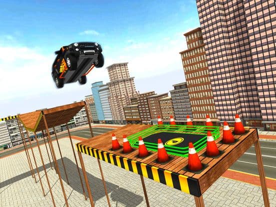 City Climb Prado Car Stunt Parking Simulator 3D