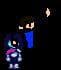 Deltarune but dakota is queen