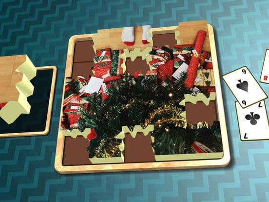 Jigsaw Solitaire Christmas screenshot 2