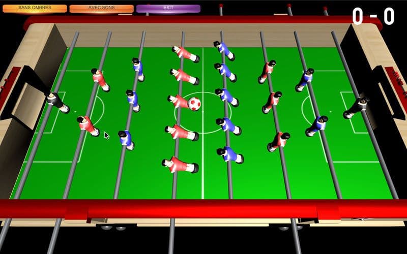Table Soccer Foosball 3D screenshot 3