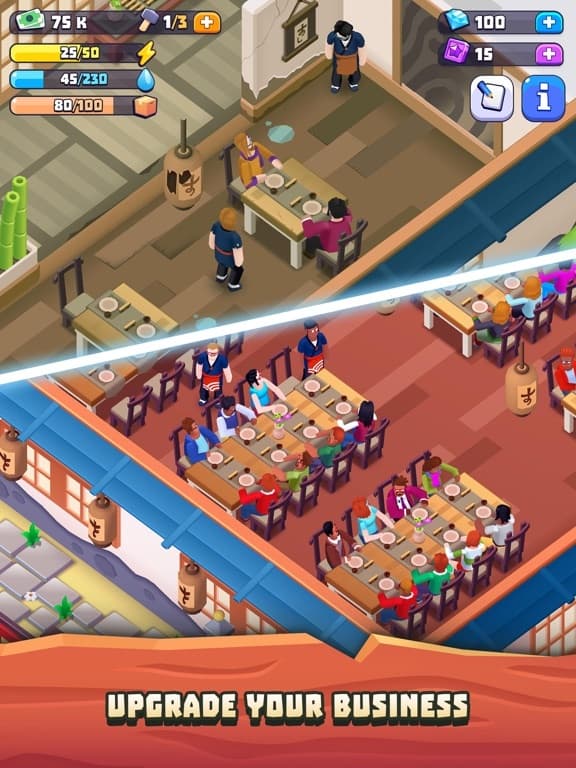 Sushi Empire Tycoon—Idle Game screenshot 3