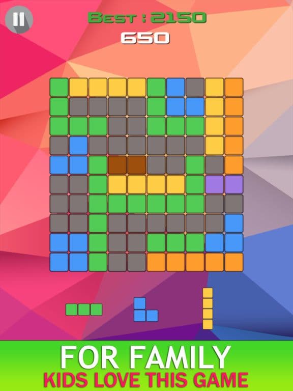 Color Tiles Game - Colorful Block Puzzle