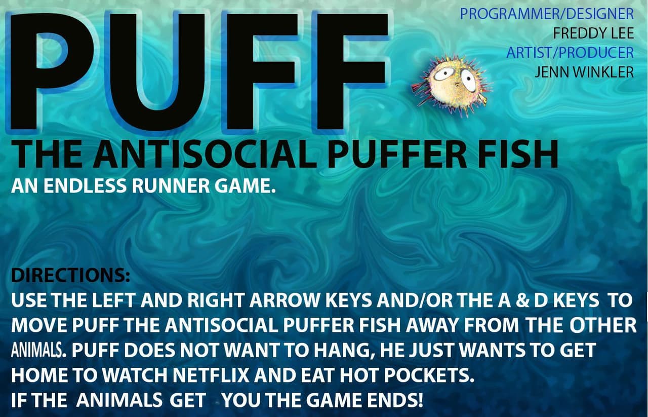 Puff the Antisocial Pufferfish