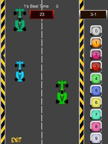 Math Racer HD - Subtraction screenshot 2