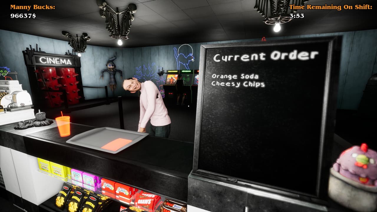 Mannys Murderous Movie Theater - The Snackbar Simulator screenshot 3