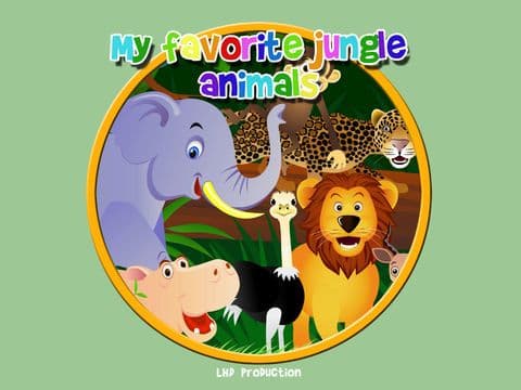 my favorite jungle animals - free game screenshot 2