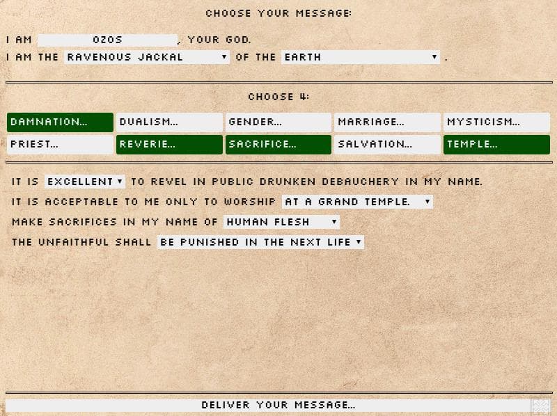 The Sacred Text screenshot 2