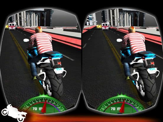 VR Race Moto GP. Crazy bike stunts virtual Reality screenshot 3