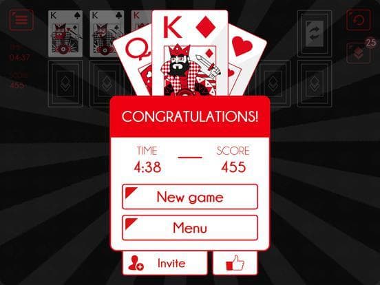 Solitaire Free - Redstone Mob screenshot 4