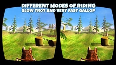 VR Horse Riding Simulator: VR Game for Google Cardboard screenshot 3