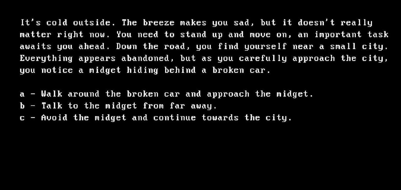 THE PATH - A SHORT INTERACTIVE EXPERIENCE