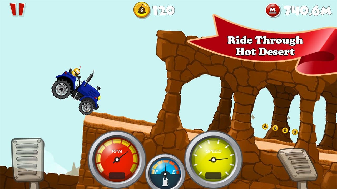 Tractor Games Toto Race Desert