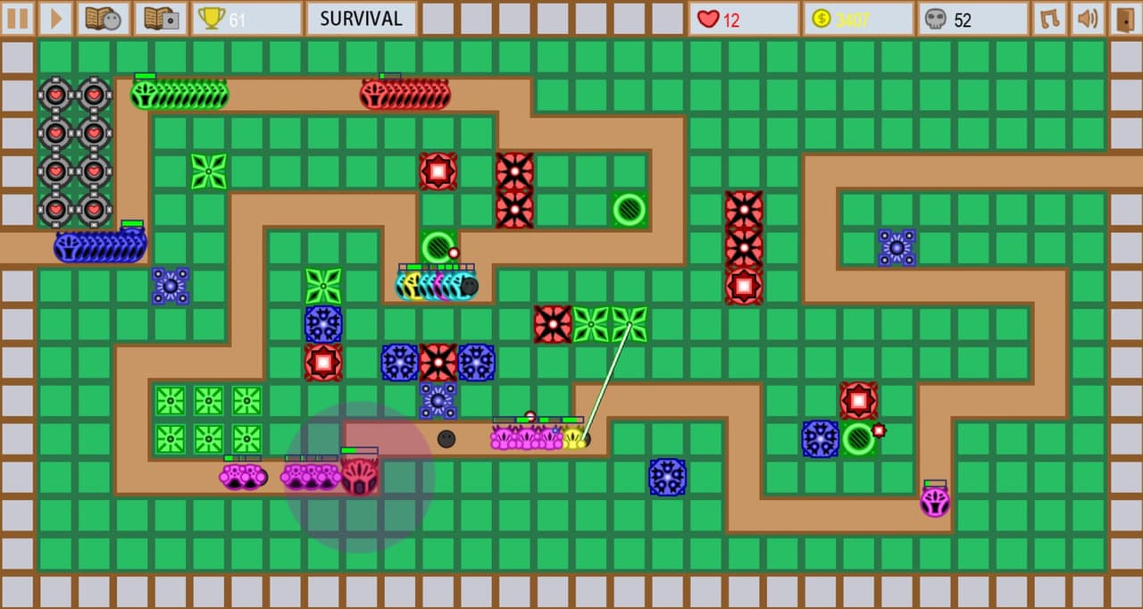 Color Tower Defence screenshot 6