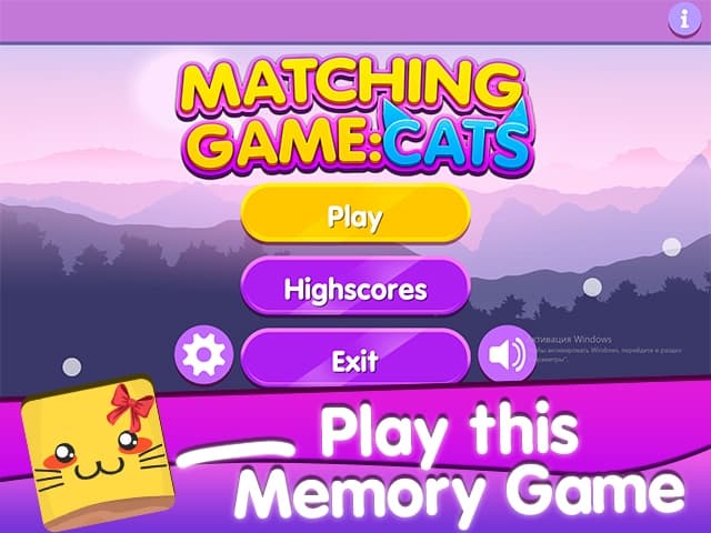 MemoryGame:Cats screenshot 2