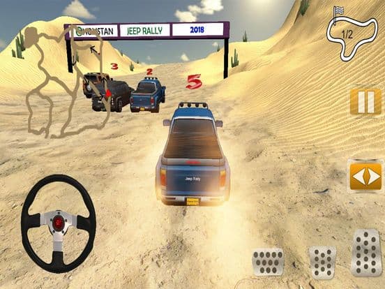 Jeep Rally In Desert screenshot 2