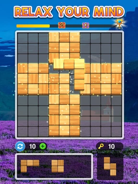 Zen Block Puzzle Landscape screenshot 2