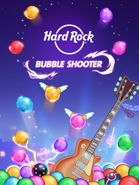 Hard Rock Bubble Shooter