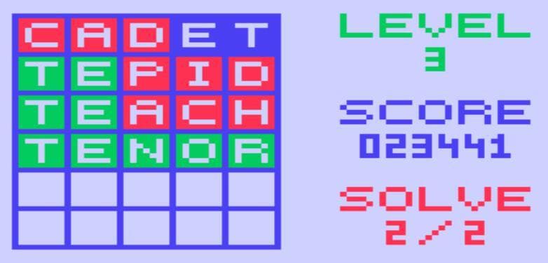 Wrdl-F (Channel F) screenshot 4