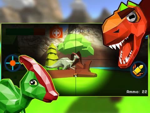 Dinosaur Hunter: Prehistory Era Cubic 3D screenshot 2