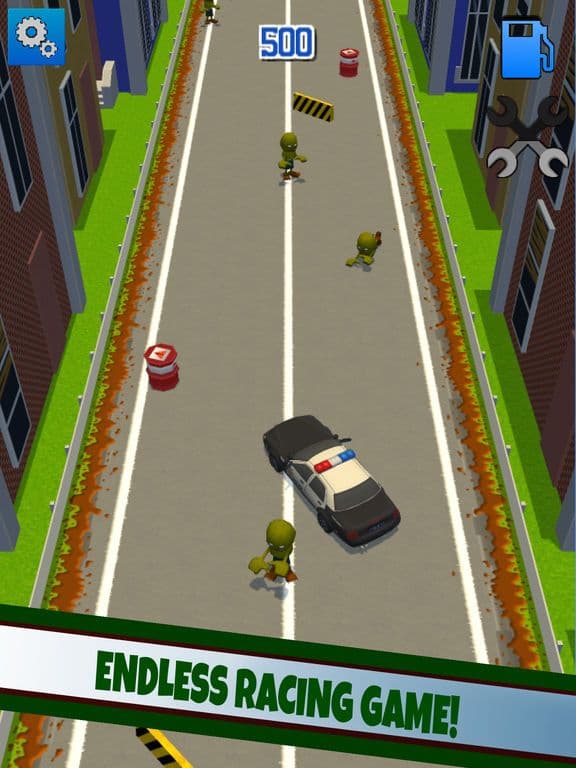 Racing Cops: Zombie vs Police Car