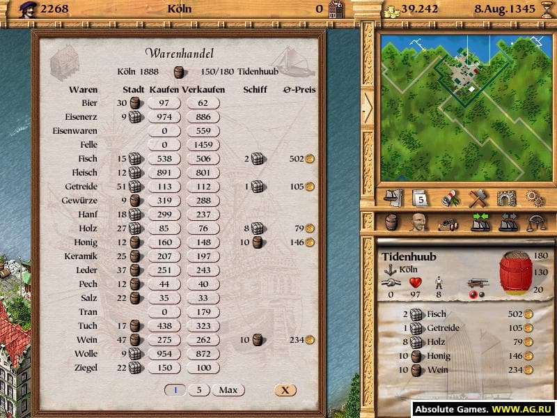 Patrician 2: Quest for Power screenshot 3