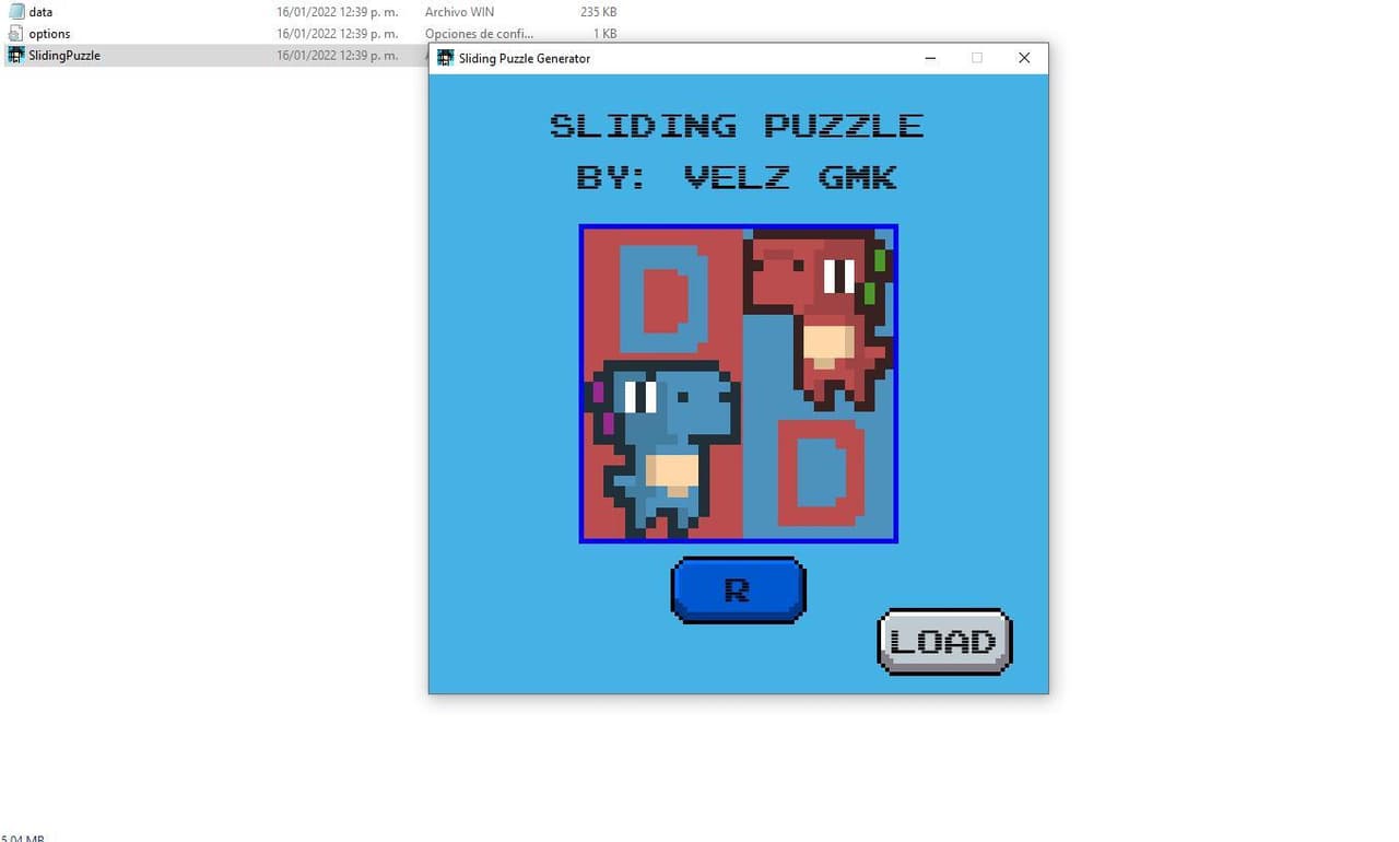 Sliding Puzzle Generator