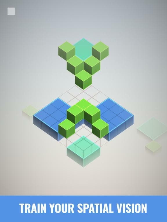 Isometric Squares - puzzle ² screenshot 3