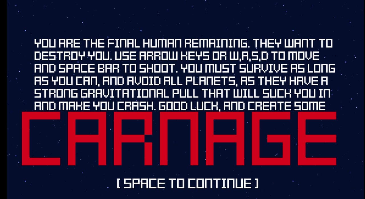 Space Carnage (Pudsey) screenshot 3