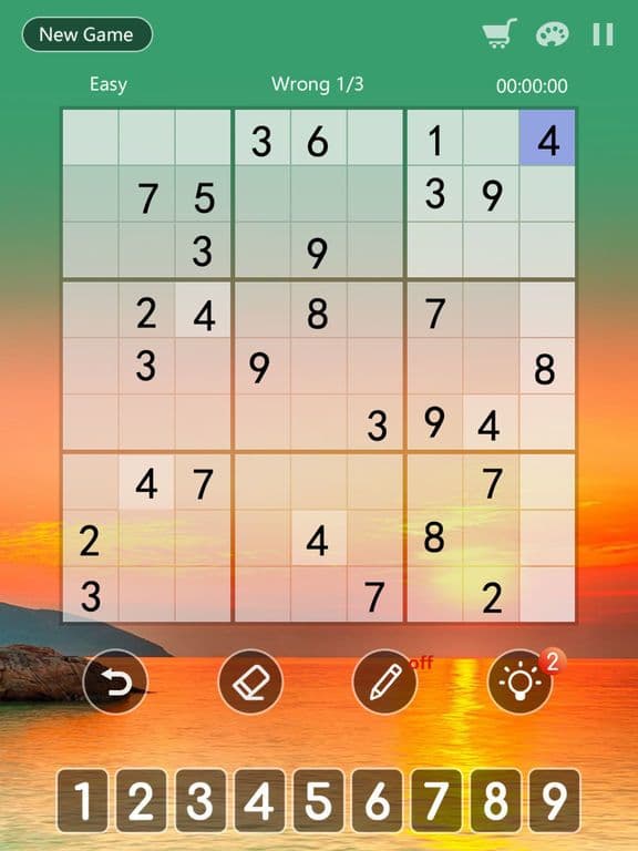 Sudoku Scapes screenshot 2