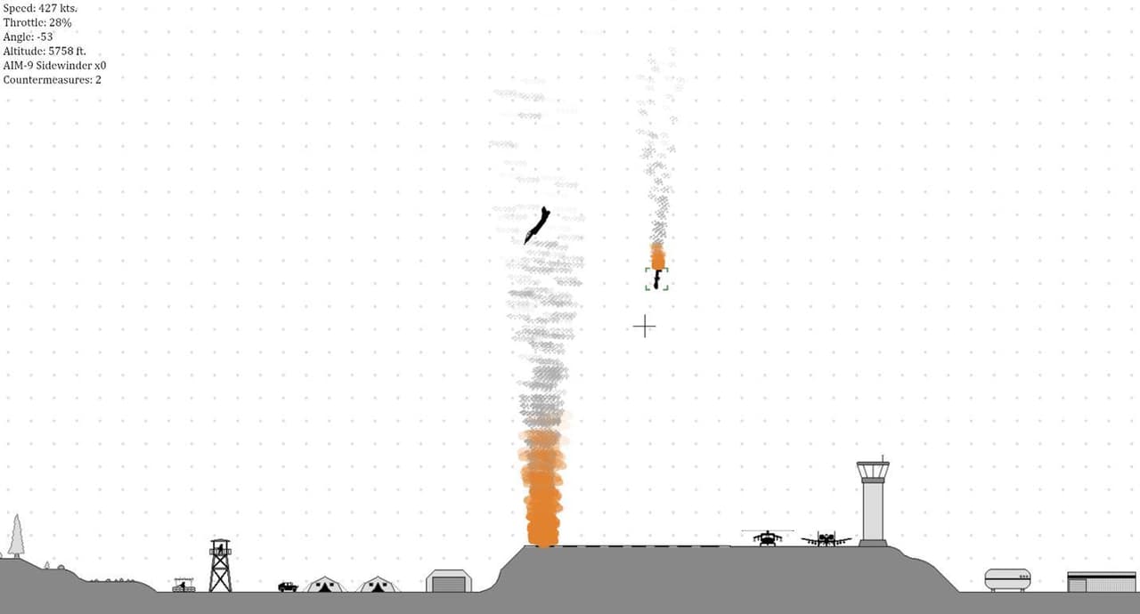 Rather Curious Side-Scrolling Combat Flight Simulator 1 screenshot 2