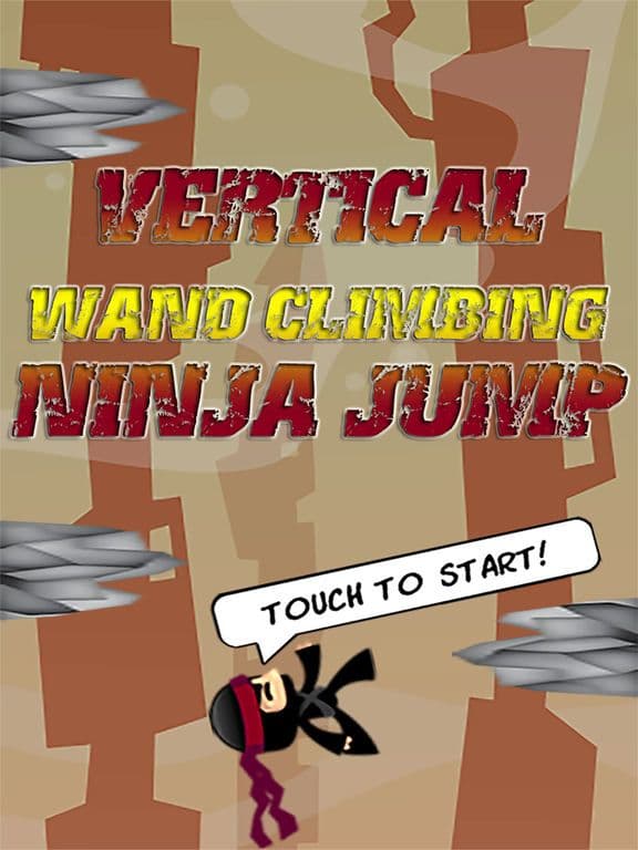 Vertical Wand Climbing Ninja Jump FREE screenshot 2