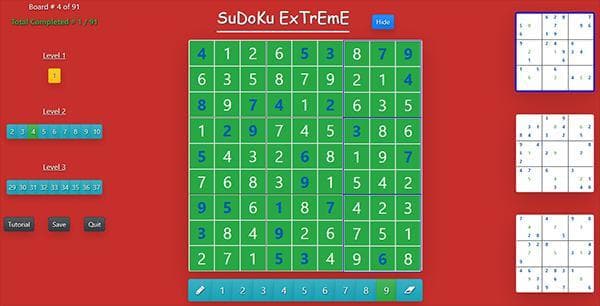 SuDoKu ExTrEmE screenshot 4