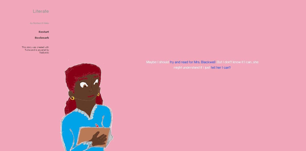 Literate screenshot 2