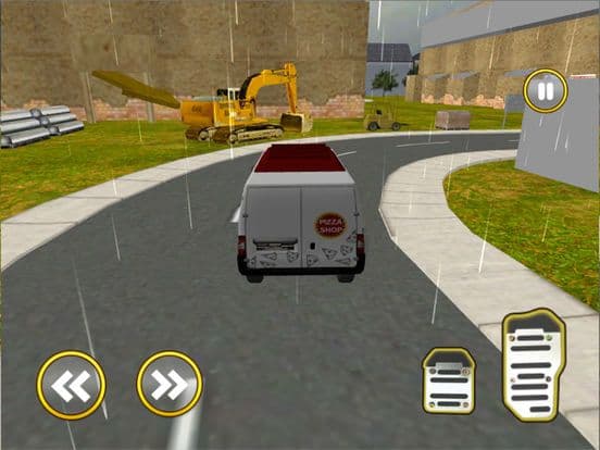 American Pizza Delivery Boy - Ultimate Van Sim 3D screenshot 4