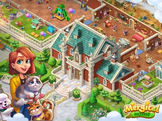 Mergical Home-Fun puzzle game screenshot 2