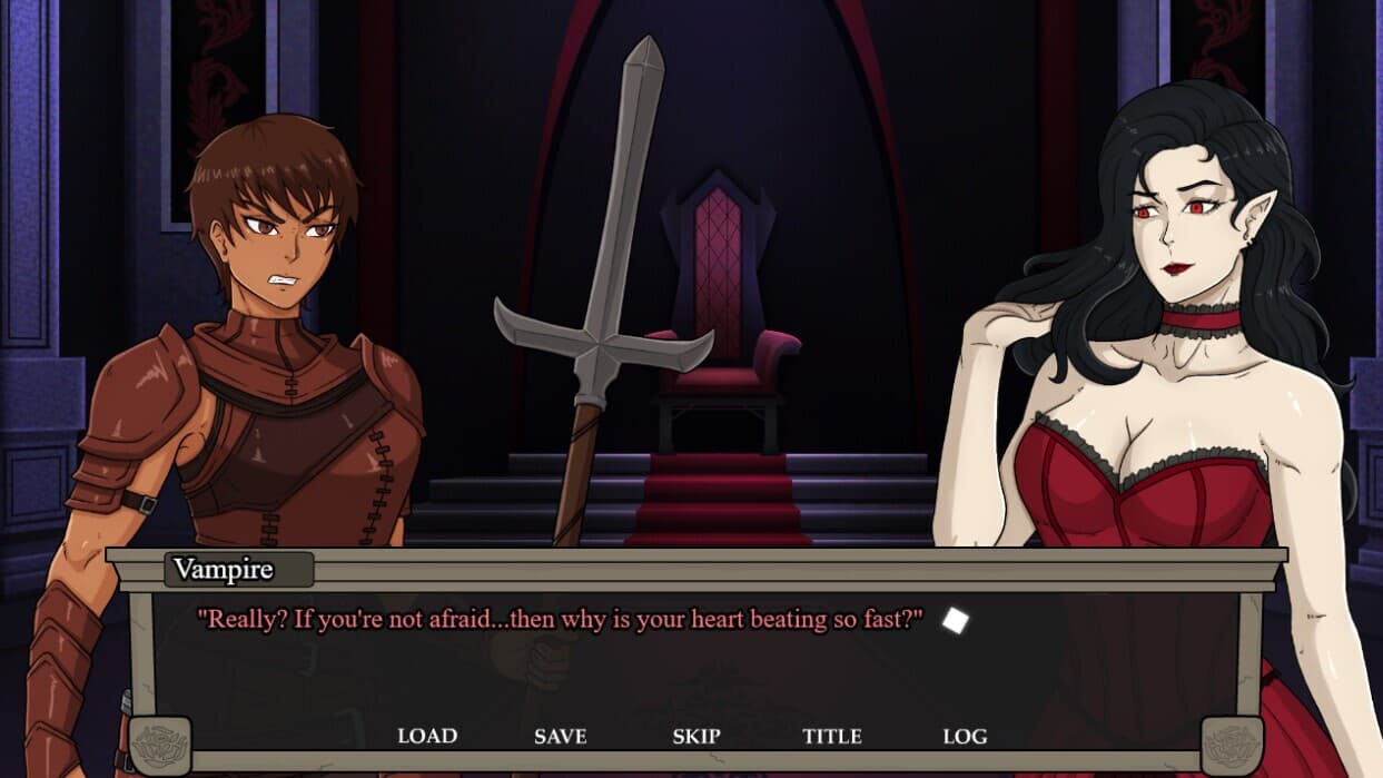 Carpe Noctem - Yuri Visual Novel screenshot 2