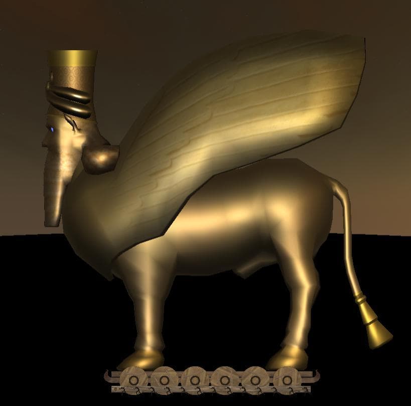 Walking With The Gods-Lamassu