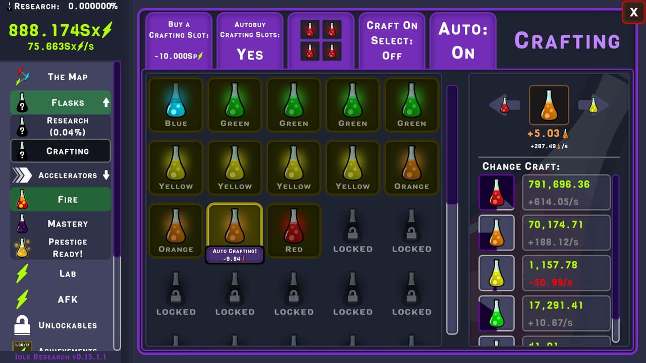 Idle Research (itch) screenshot 3