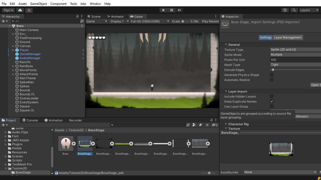 Rain Wept Monster - IGDA Game Jam 2023 (Inspired by Thomas Brush - Neversong) screenshot 6