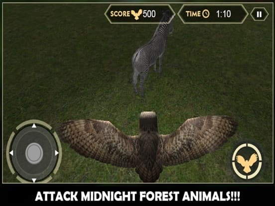 Wild Owl Flying Simulator 3D screenshot 4