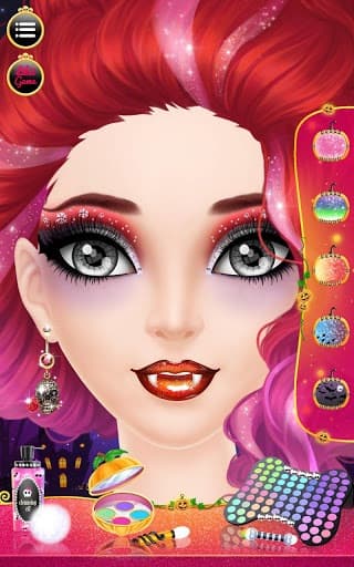 Halloween Makeup Me screenshot 3