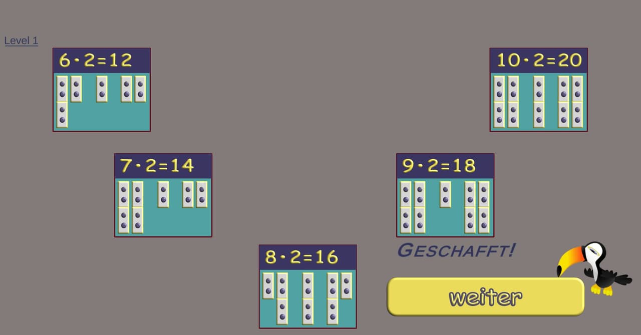Einmal Zwei ist ...
