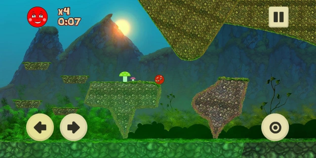 Bouncing Red Ball Adventure