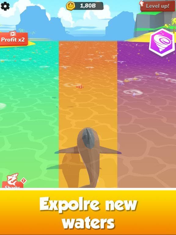 Idle Shark World - Tycoon Game screenshot 6