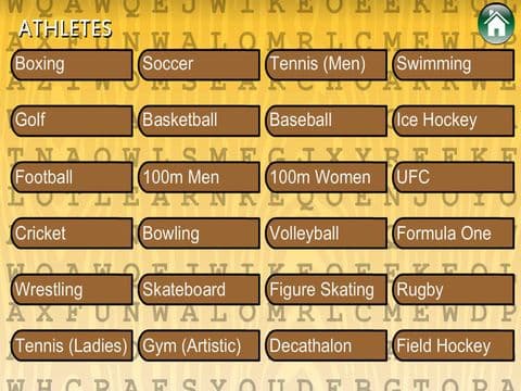 Word Search Sports screenshot 4